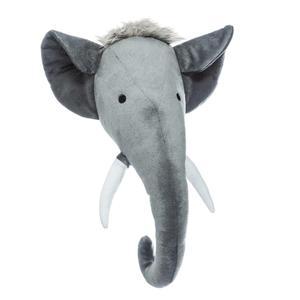 Trophee elephant peluche