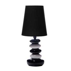 Lampe à poser collection Stones Moderne - Hauteur 41,5 cm -Différents coloris