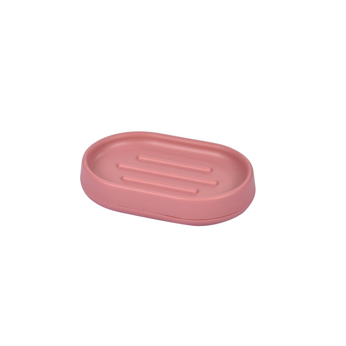 Porte-savon - L 2.5 x H 8.7 x l 13 cm - Rose
