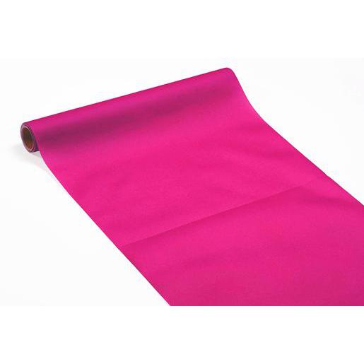 Chemin De Table Intisse Rose Vaisselle Jetable La Foir Fouille