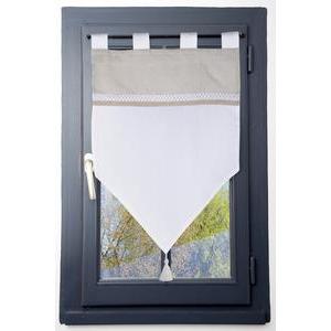 Angèle - Brise-bise - 60 x 60 cm - Beige