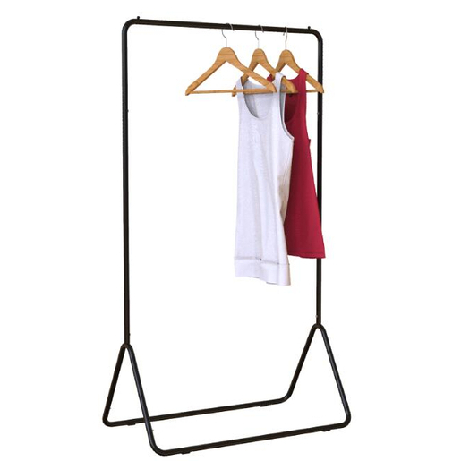 Portant A Vetements 80 X 46 X H 147 Cm Noir Produits Divers La Foir Fouille