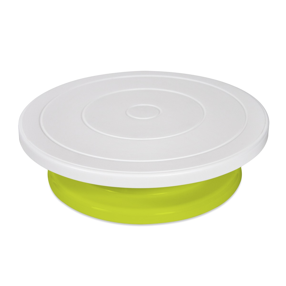 Plateau tournant pour décoration gâteau - 27,5 cm - Vert