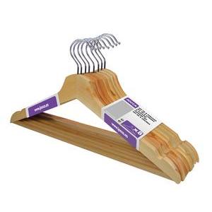 8 cintres en bois