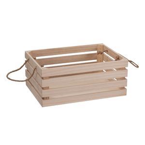 Cagette en bois - Différents formats - 30 x H 12 x 20 cm (Taille S) - Marron - K.KOON