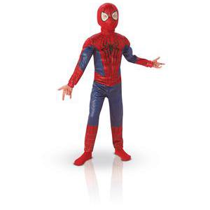 Panoplie 3D Spider-man - Polyester - Taille 5 à 6 ans - Rouge, bleu et noir