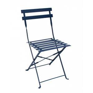 Chaise Diana - 46 x 41 x H 80 cm - Différents coloris - Bleu marine - MOOREA