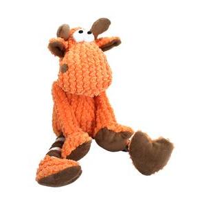 Peluche cerf en corde - 33 x 24 x 11 cm - Orange