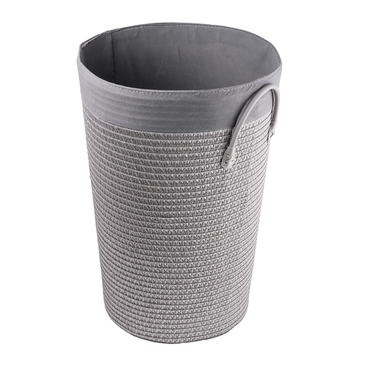 Panier A Linge Tresse Polypropylene Differents Coloris