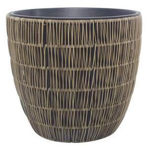 Pot avec cordage - ø 25 x H 23 cm - MOOREA