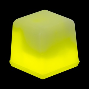 Glaçon lumineux - 2,9 x 2,9 x H 3 cm - Différents coloris