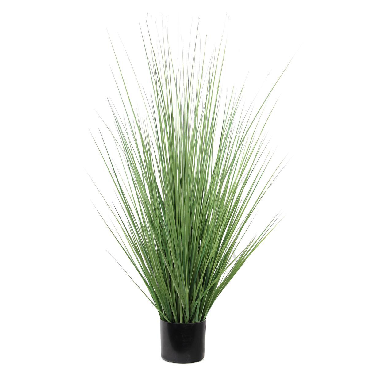 Graminées en pot - Plastique - Diam 15 x 13 x 110 cm - Vert Graminées en pot - Plastique - Diam 15 x 13 x 110 cm - Vert
