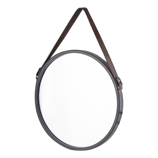 Miroir Rond A Suspendre Verre Noir Miroirs La Foir Fouille