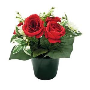 Potée de roses et de gerberas - 4 assortiments