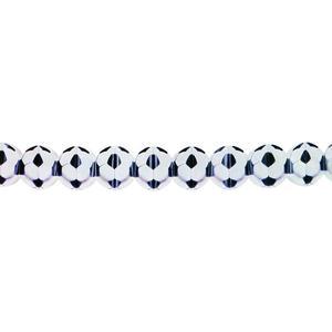 Guirlande Ballon De Foot En Papier Multicolore Decoration De Table La Foir Fouille