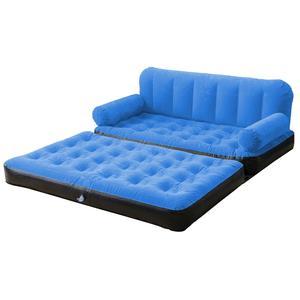 Canapé gonflable 3 en 1 + pompe + sac - 188 x 152 x 63 cm - Différents coloris