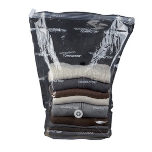 La housse de rangement sous vide à presser gamme Compress - 30 x 50 x 60 cm - Transparent
