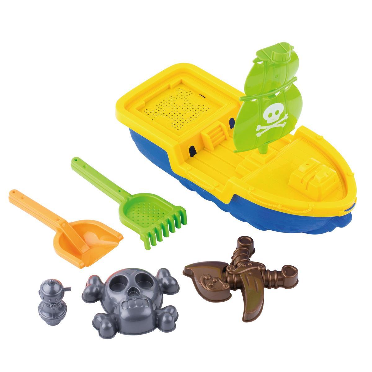 Bateau pirate + accessoires