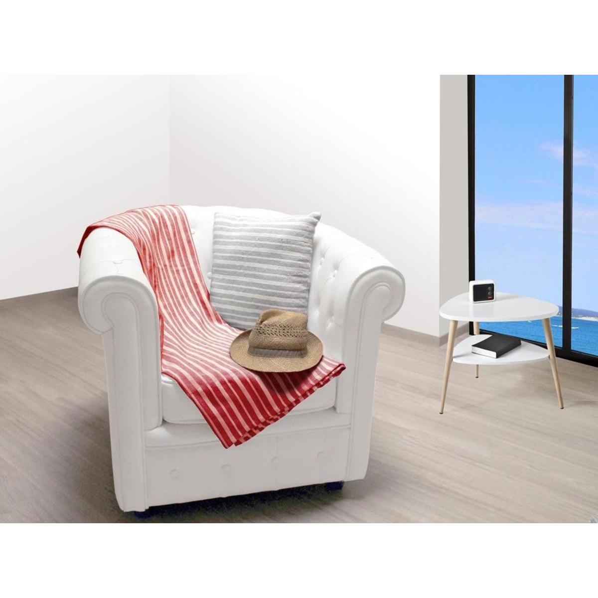Plaid - 130 x 150 cm - Cotonade rouge Plaid - 130 x 150 cm - Cotonade rouge