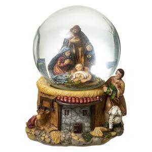 Boule Neige Jesus Marie Joseph 120