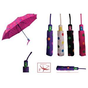 Parapluie automatique à pois