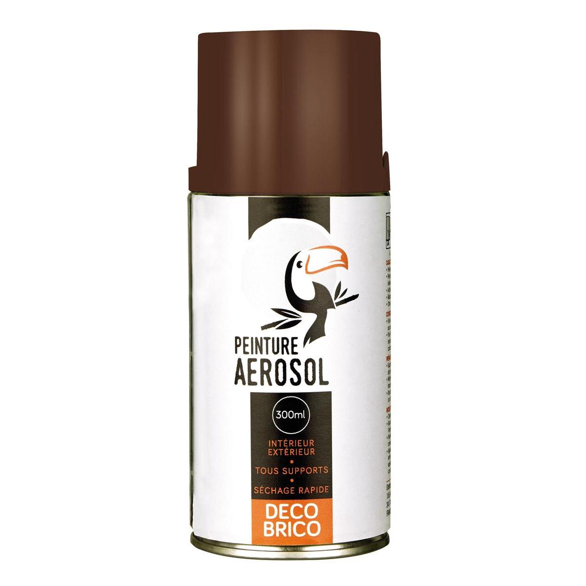 Peinture aérosol - 300 ml - Marron