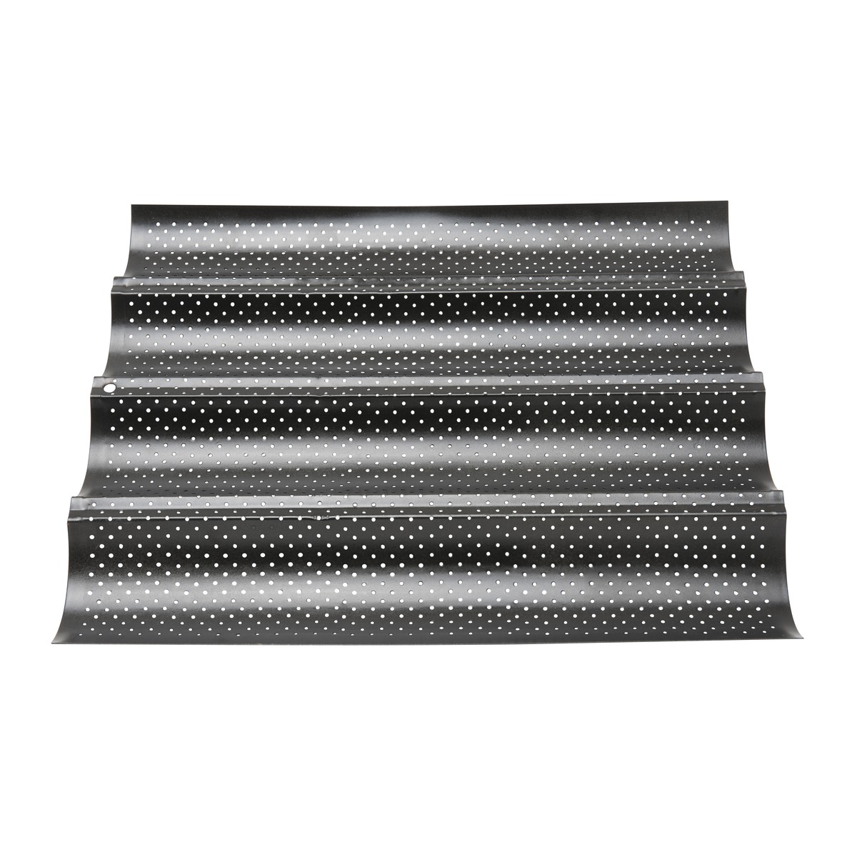 Plaque de cuisson 4 baguettes - 33 x 41 cm - Noir
