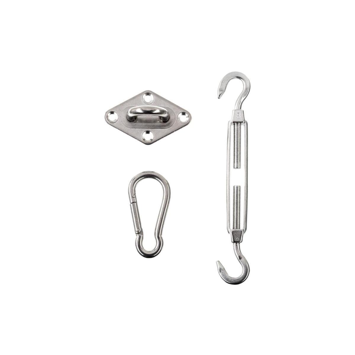 Kit de fixation pour voile d'ombrage - HESPERIDE Kit de fixation pour voile d'ombrage - HESPERIDE