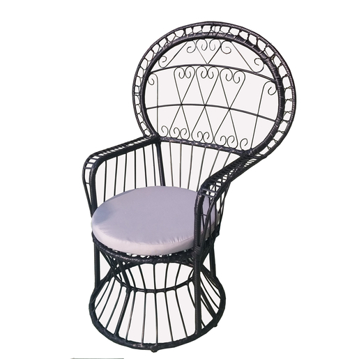 Fauteuil Emma En Resine Tressee Mobilier De Jardin La Foir Fouille