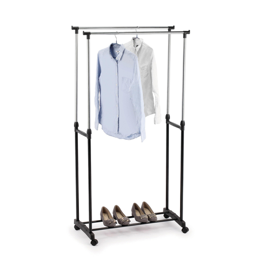 Portant A Vetements Double 80 X 43 X H 90 A 160 Cm Produits Divers La Foir Fouille