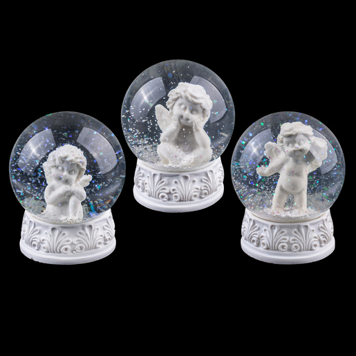 Boule à Neige Ange Différents Modèles Déco De Noël Pour