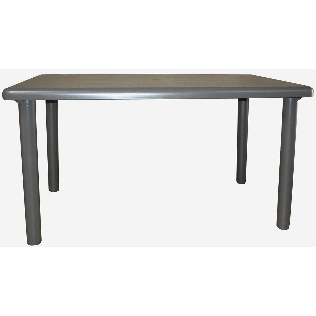 table plastique gris jardin de saison la foir fouille