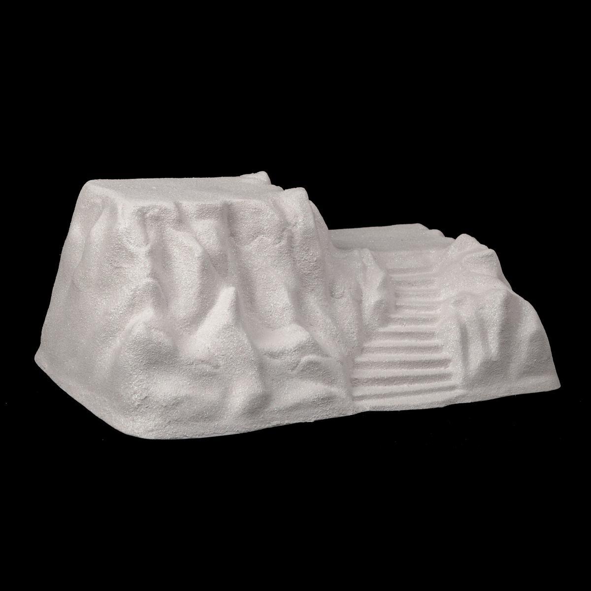 Support enneigé pour village - 45 x 26 x 18 cm - Différents modèles - Blanc