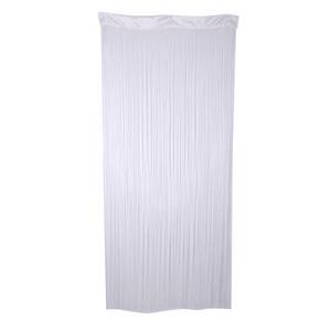 Rideau fils - Polyester - 120 x 240 cm - Beige écru