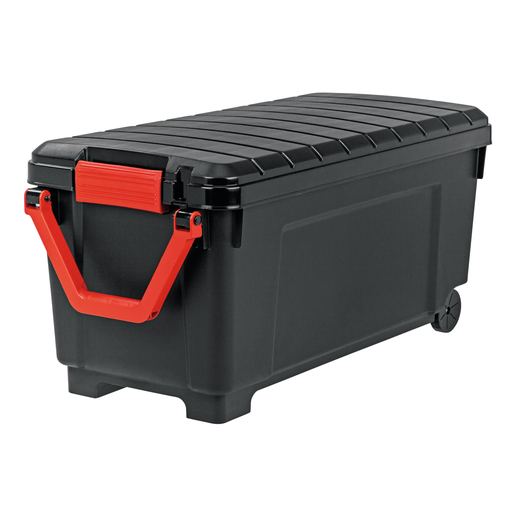 Malle De Rangement Heavy Duty 170 L Gris Blanc Rangement