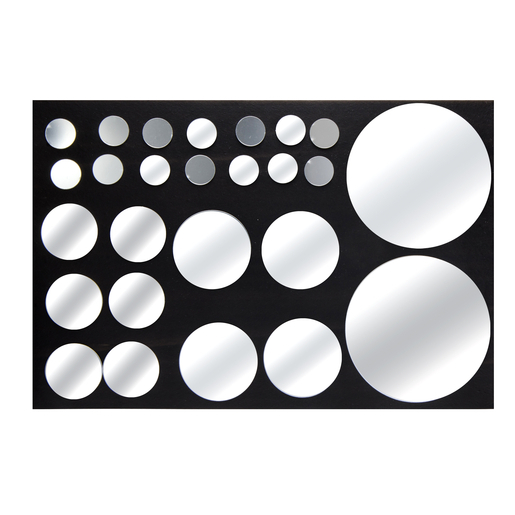 Stickers Miroir Geometrique Plastique Multicolore Stickers