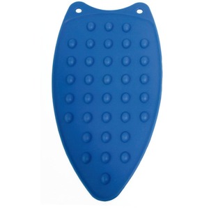 Semelle pour fer à repasser en silicone - 14 x 25 cm - Bleu
