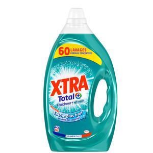 Lessive xtra fraîcheur 60 doses 3 L