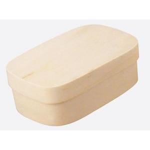Boîte avec couvercle à décorer - Bois compressé - 5,5 x 4 x H 3 cm - Beige