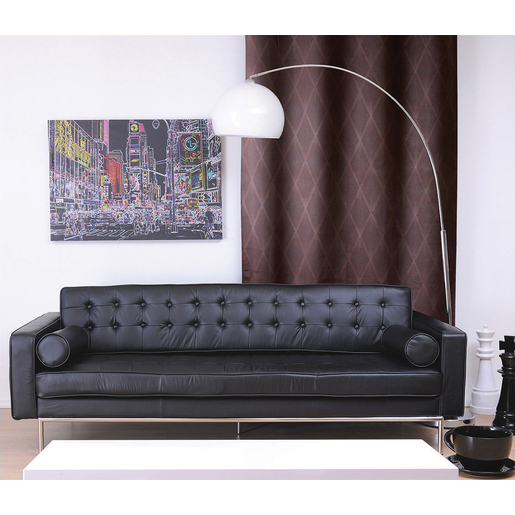 Panneau à œillets occultant - 100% polyester - 140 x 240 cm - Marron Panneau à œillets occultant - 100% polyester - 140 x 240 cm - Marron