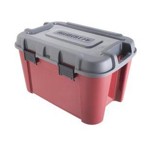 Malle totem - Plastique - 59,6 x 39,5 x 37 cm - Bordeaux