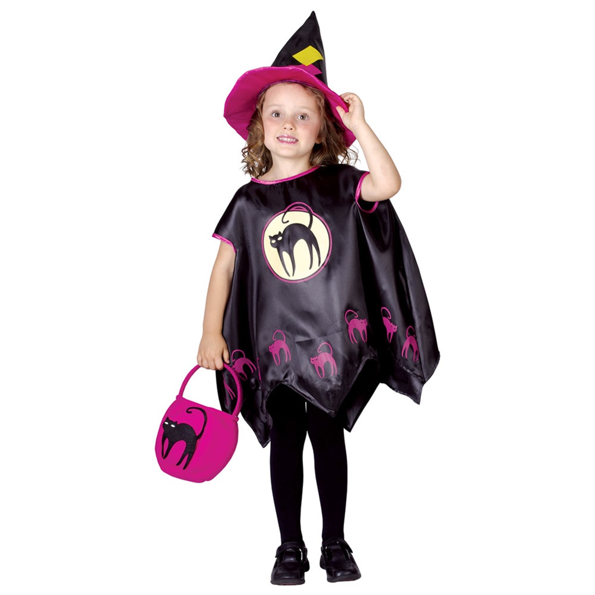 Deguisement De Sorciere Chat Pour Fille Taille 2 A 4 Ans 92 A 104 Cm Multicolore Deguisements Halloween Enfant La Foir Fouille Deguisement De Sorciere Chat Pour Fille Taille 2 A 4 Ans 92 A 104 Cm Multicolore Deguisements Halloween Enfant La Foir Fouille