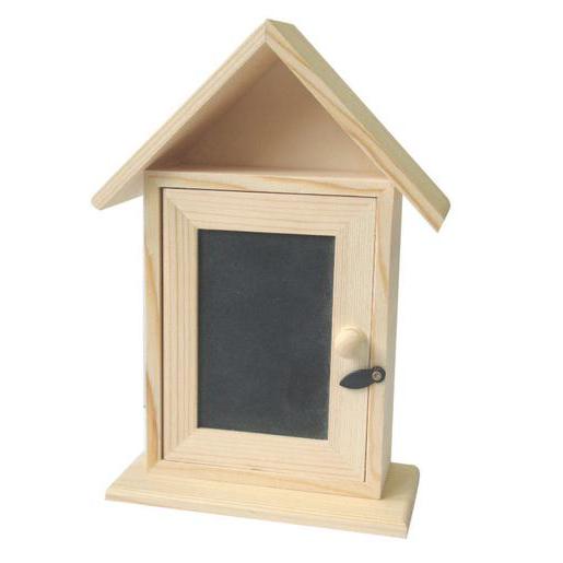 Armoire A Clefs Bois Et Ardoise Noir Loisirs Creatifs La Foir Fouille