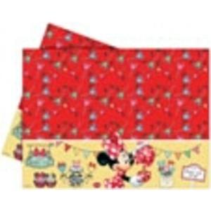 Minnie mouse cafe nappe plastique 120 x 180 cm x 1 pièce ø 6