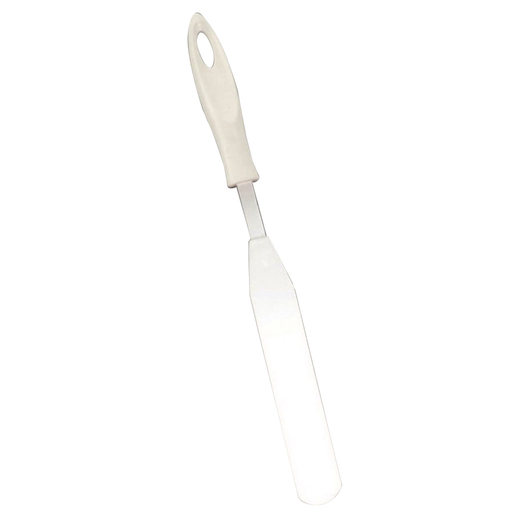 Spatule à crêpes - Acier inoxydable - 34,8 x 5 cm- Blanc et gris Spatule à crêpes - Acier inoxydable - 34,8 x 5 cm- Blanc et gris