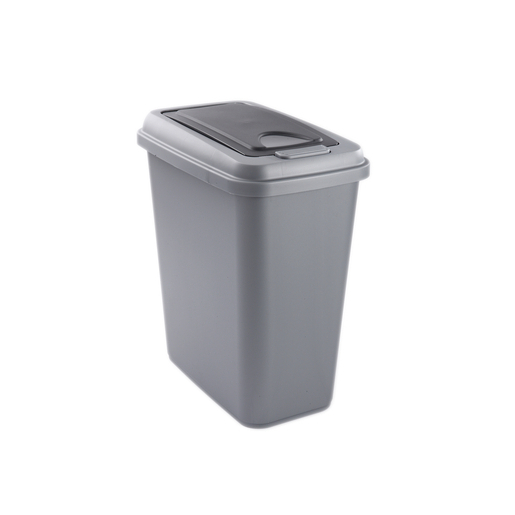 Poubelle Plastique Gris Poubelles La Foir Fouille