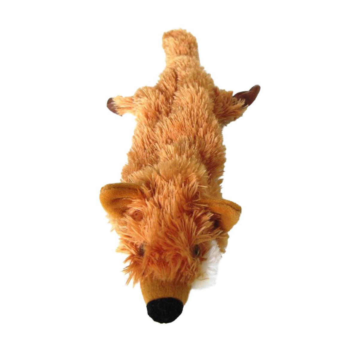 Jouet en peluche renard - Tissu - 57 x 6 x H 6 cm - Marron Jouet en peluche renard - Tissu - 57 x 6 x H 6 cm - Marron