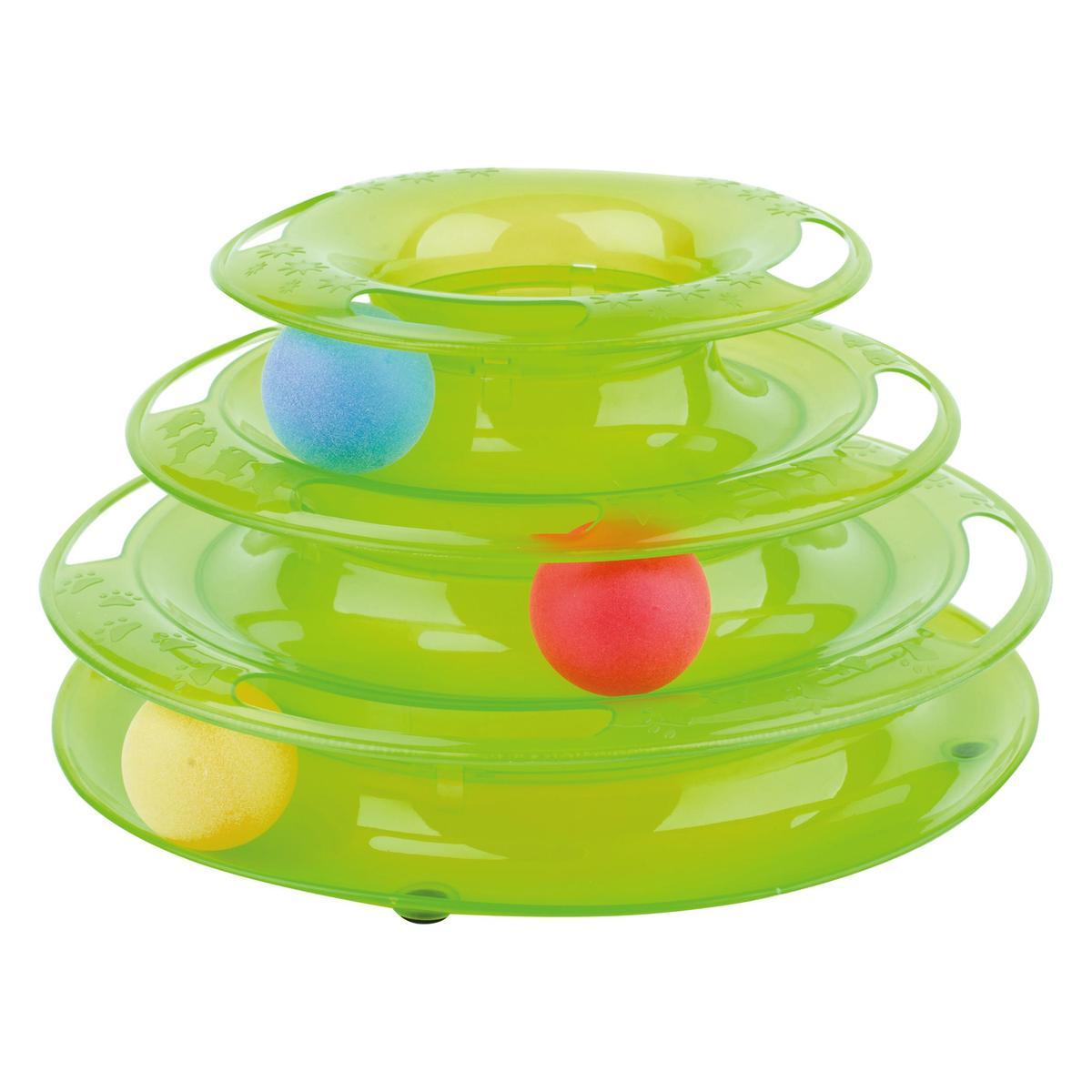 Jeu labyrinthe 3 balles pour chat