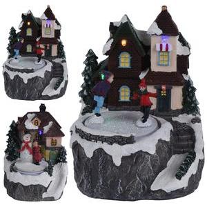 Village de Noël - 11 x 10 x 13 cm