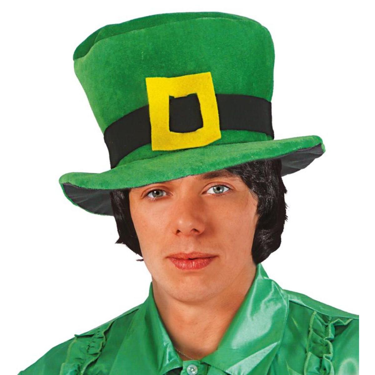 Patricks Irish Festival Décor Hat Chapeau Simple pour Carnaval de festivalier Vert BESTOYARD Chapeau Haut de Forme pour St 